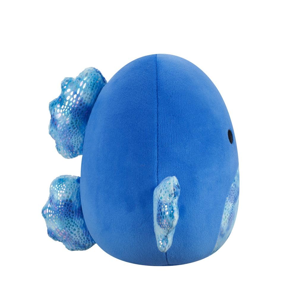 Squishmallows Kobester the Blue Betta Fish Plush - Ultrasoft 7.5-Inch Stuffed Animal