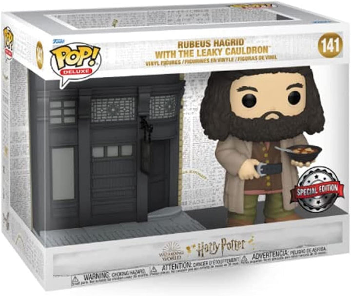 Harry Potter's Wizarding World - Rubeus Hagrid with The Leaky Cauldron Funko 58134 Pop! Vinyl Deluxe