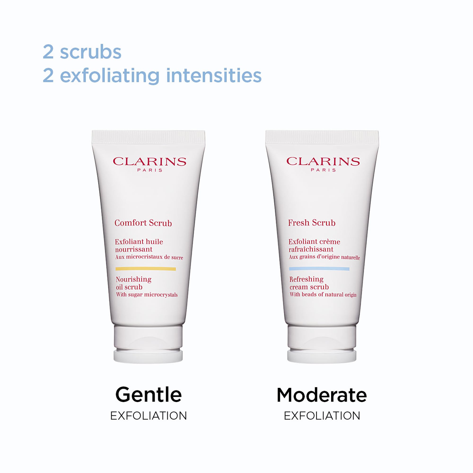 CLARINS Fresh Scrub - Hydrating Face Exfoliator with Natural Origin Ingredients | 50 ml 5