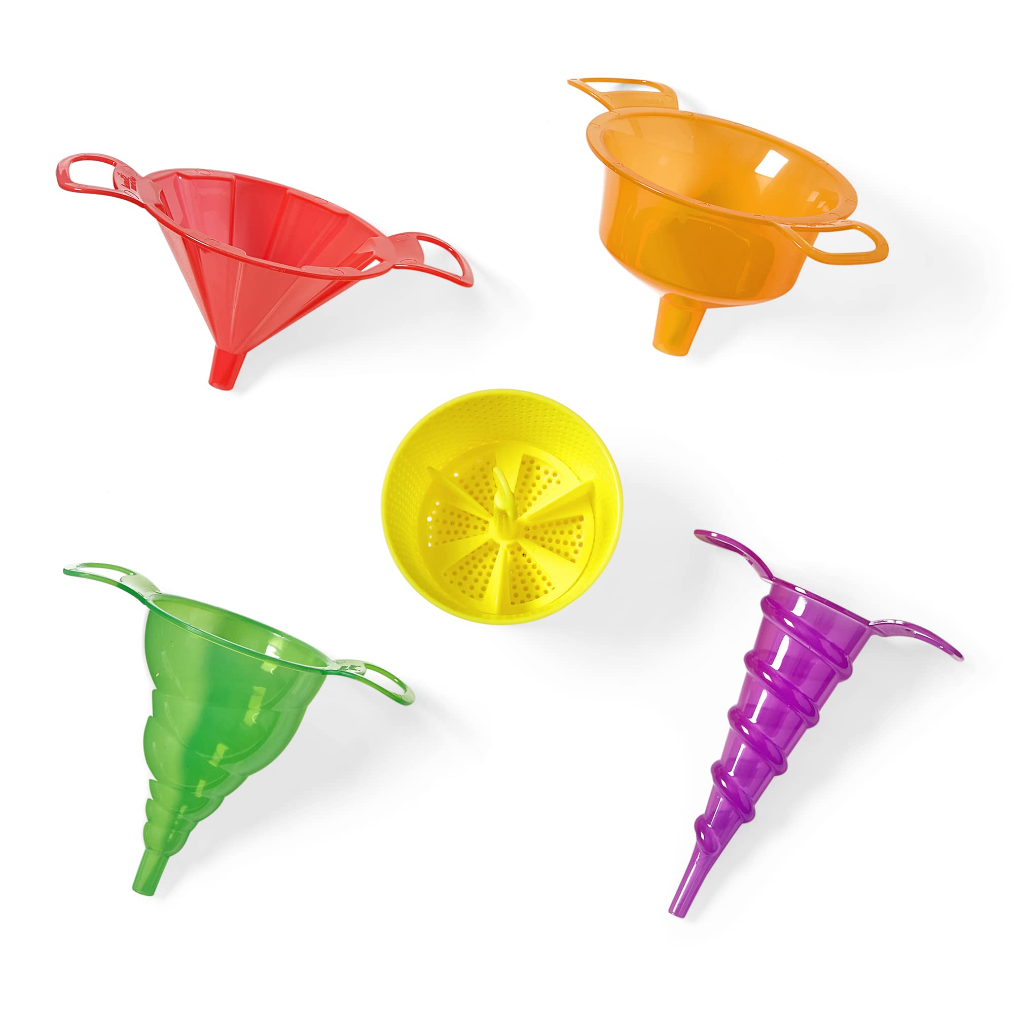 hand2mind Starter Science Funnels Lab Equipment for Ages 3+ | STEM Learning | Plastic 7