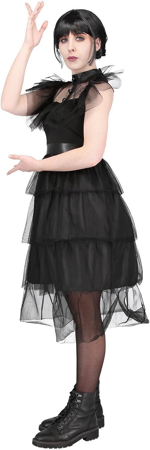 Smiffys Gothic Prom Costume Dress - Medium 2