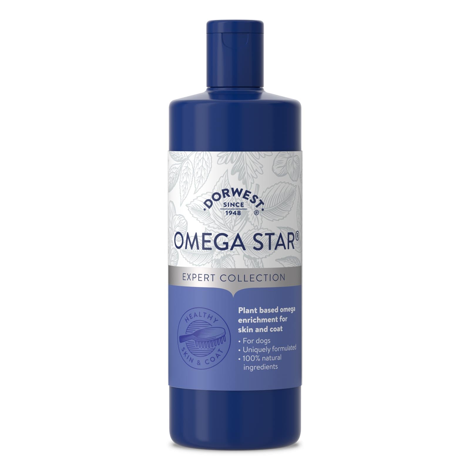 DORWEST HERBS Omega Star Oil for Dogs - 500ml | Improves Coat Condition & Skin Health