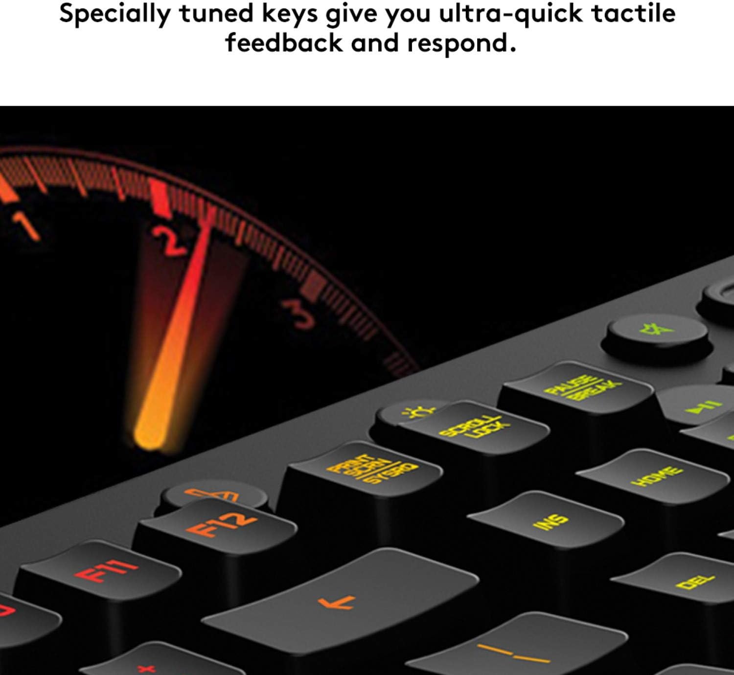 Logitech G213 Prodigy Gaming Keyboard – RGB LIGHTSYNC, Spill-Resistant, Full-Sized Wired Keyboard 3