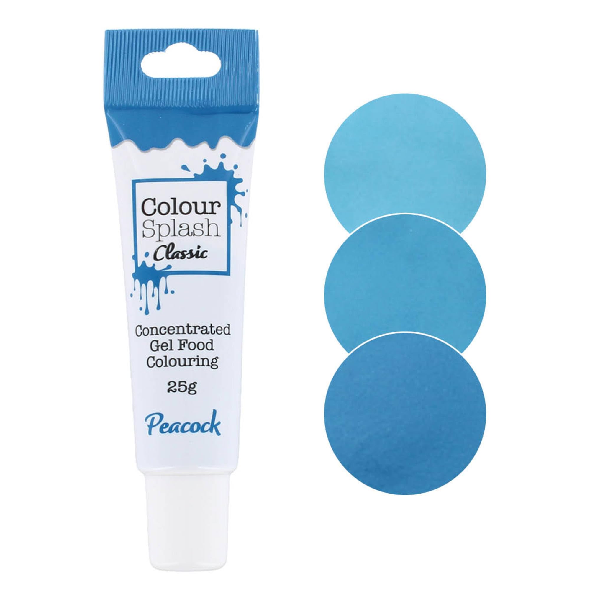 Colour Splash Food Colouring Gel - Peacock | Highly Concentrated Gel | 25 g 7