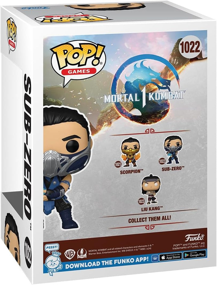 Funko Pop! Games Mortal Kombat - Sub-Zero Vinyl Figure (80275)