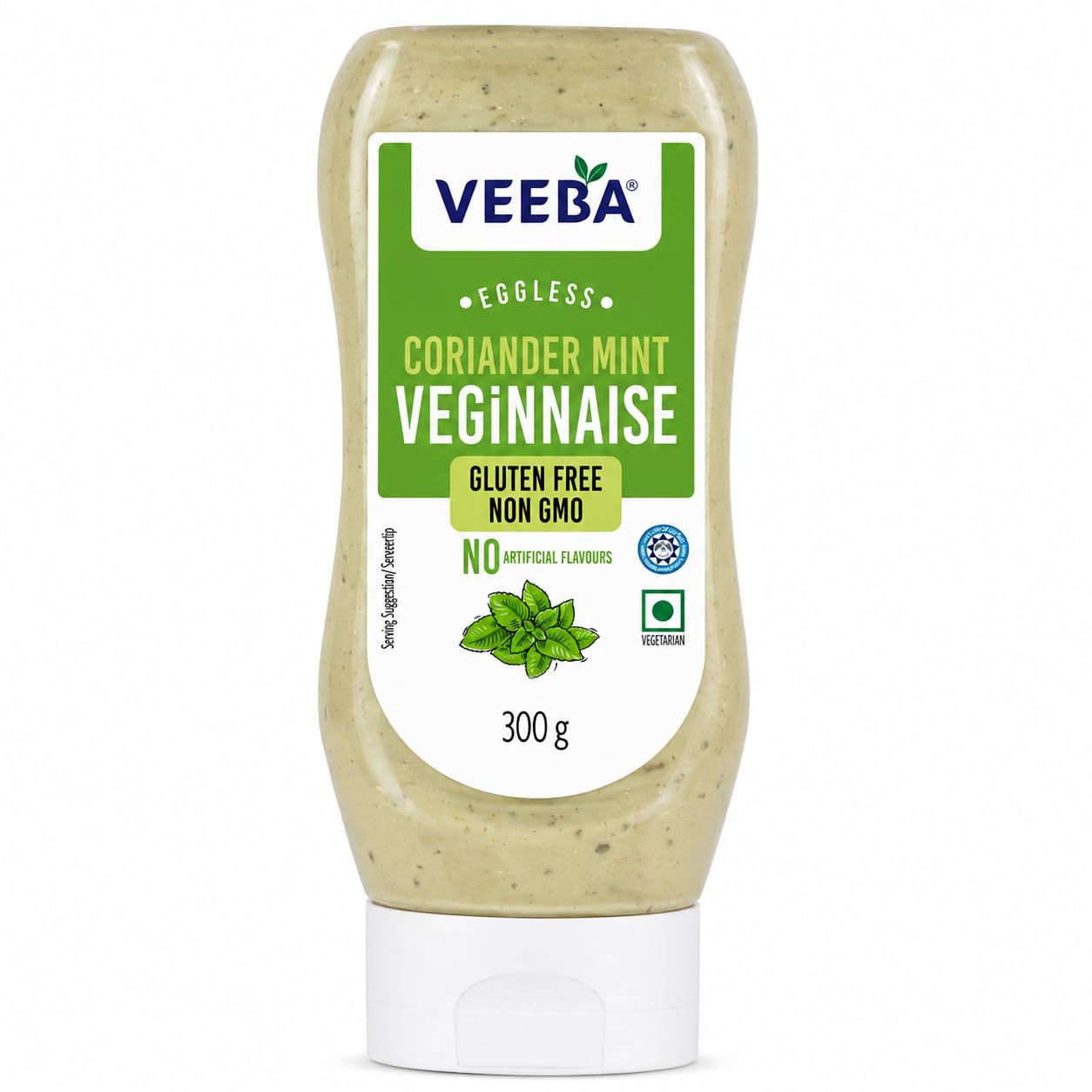 Veeba Coriander Mint Veginnaise - Eggless Mayonnaise | 300g