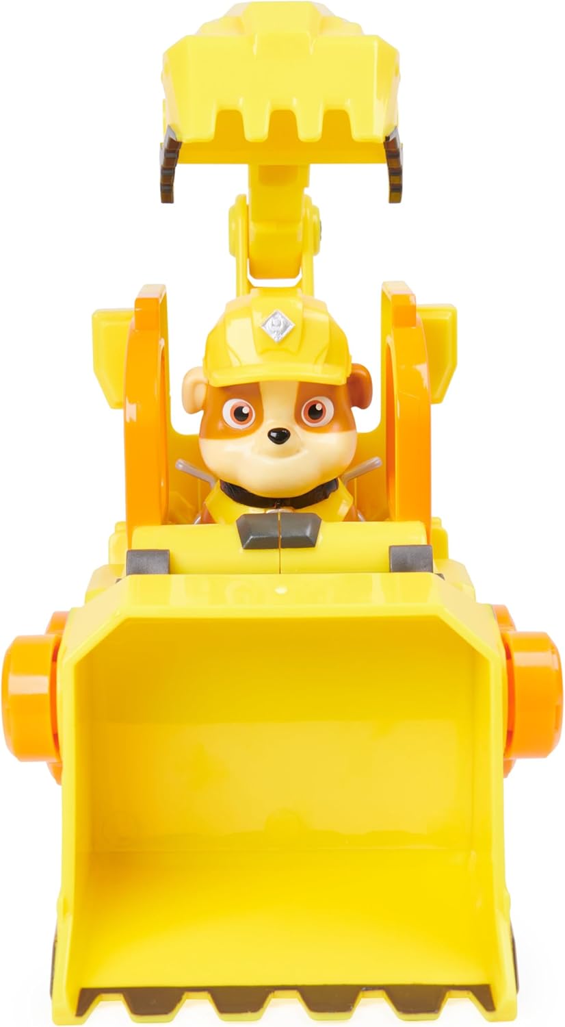 Rubble’s Bulldozer Toy Truck - Movable Parts & Collectible Figure for Ages 3+ 2