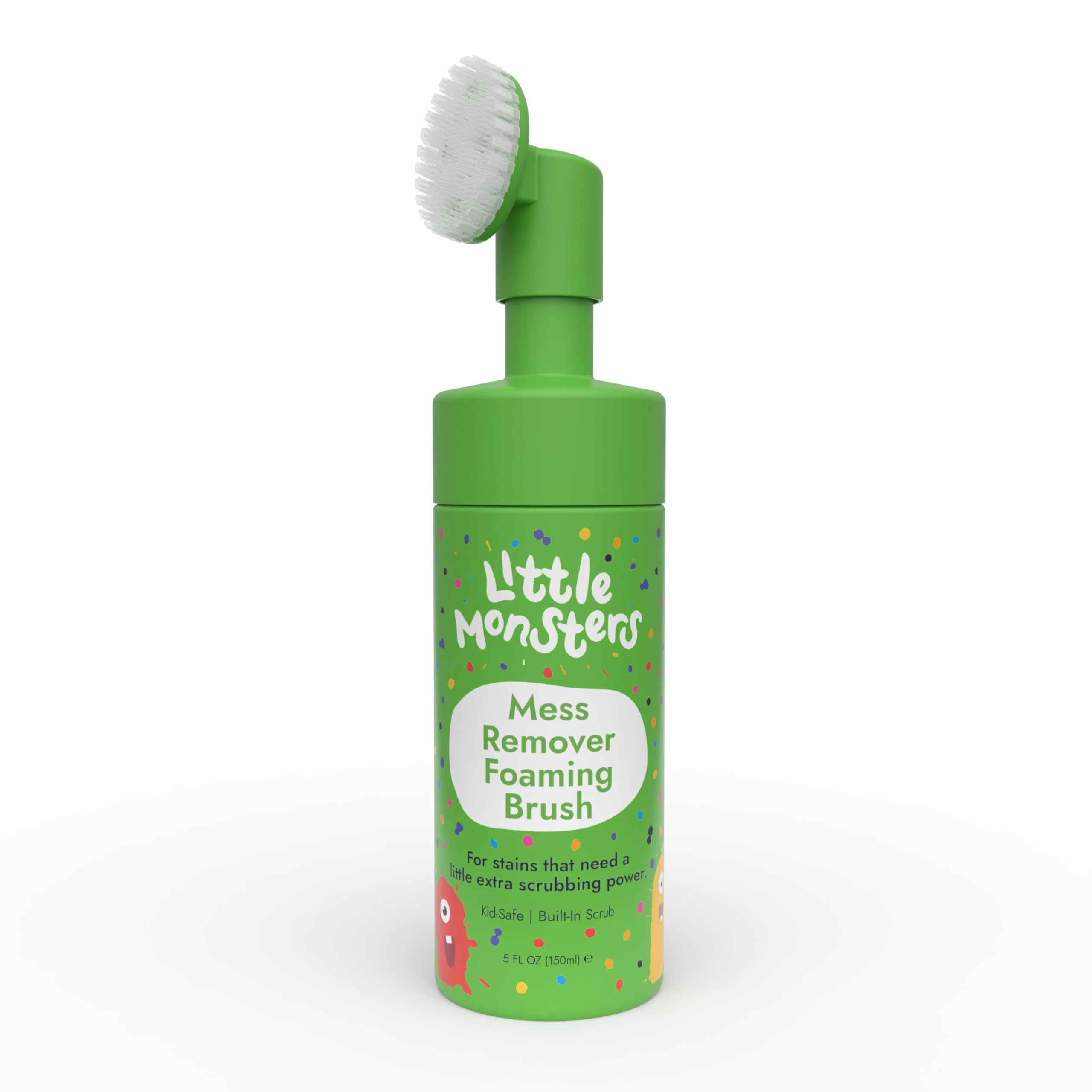 Little Monsters Mess Remover Foaming Brush - Tough Stain Remover | 150ml