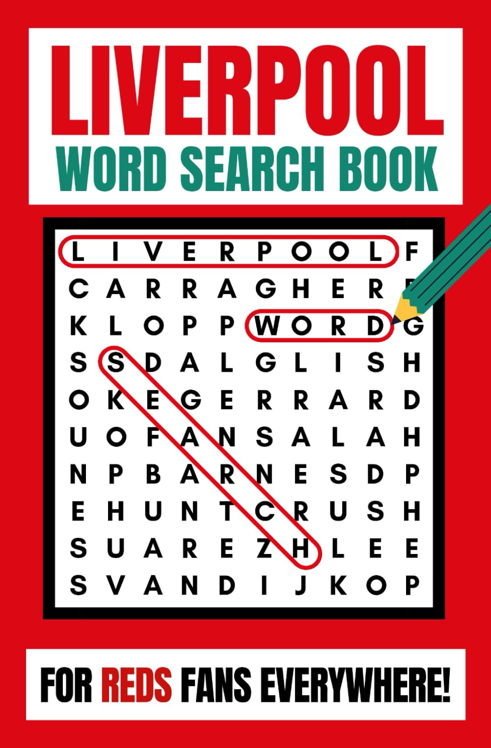 HTL Publishing Liverpool Word Search Book - 100 Puzzles | Paperback | English 1