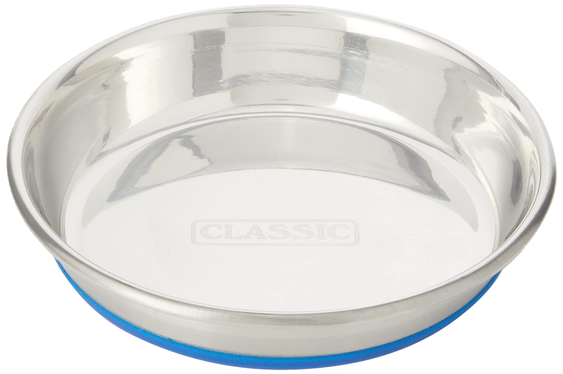 CLASSIC Stainless Steel Cat Bowl - 250 ml Capacity | Nonslip Rim | Dishwasher Safe