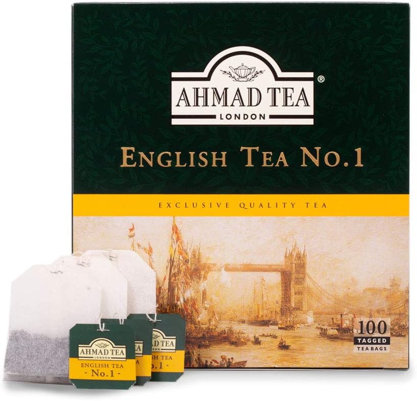 Ahmad Tea - English Tea No. 1 Black Tea - 100 Teabags