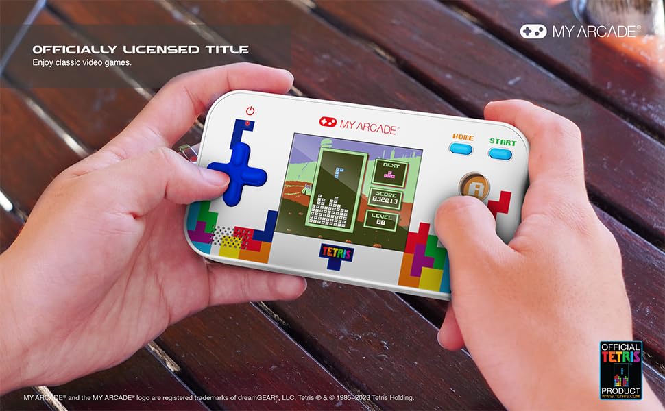 My Arcade DGUNL-7030 Tetris Gamer V Classic Handheld Portable Video Game Sy 2