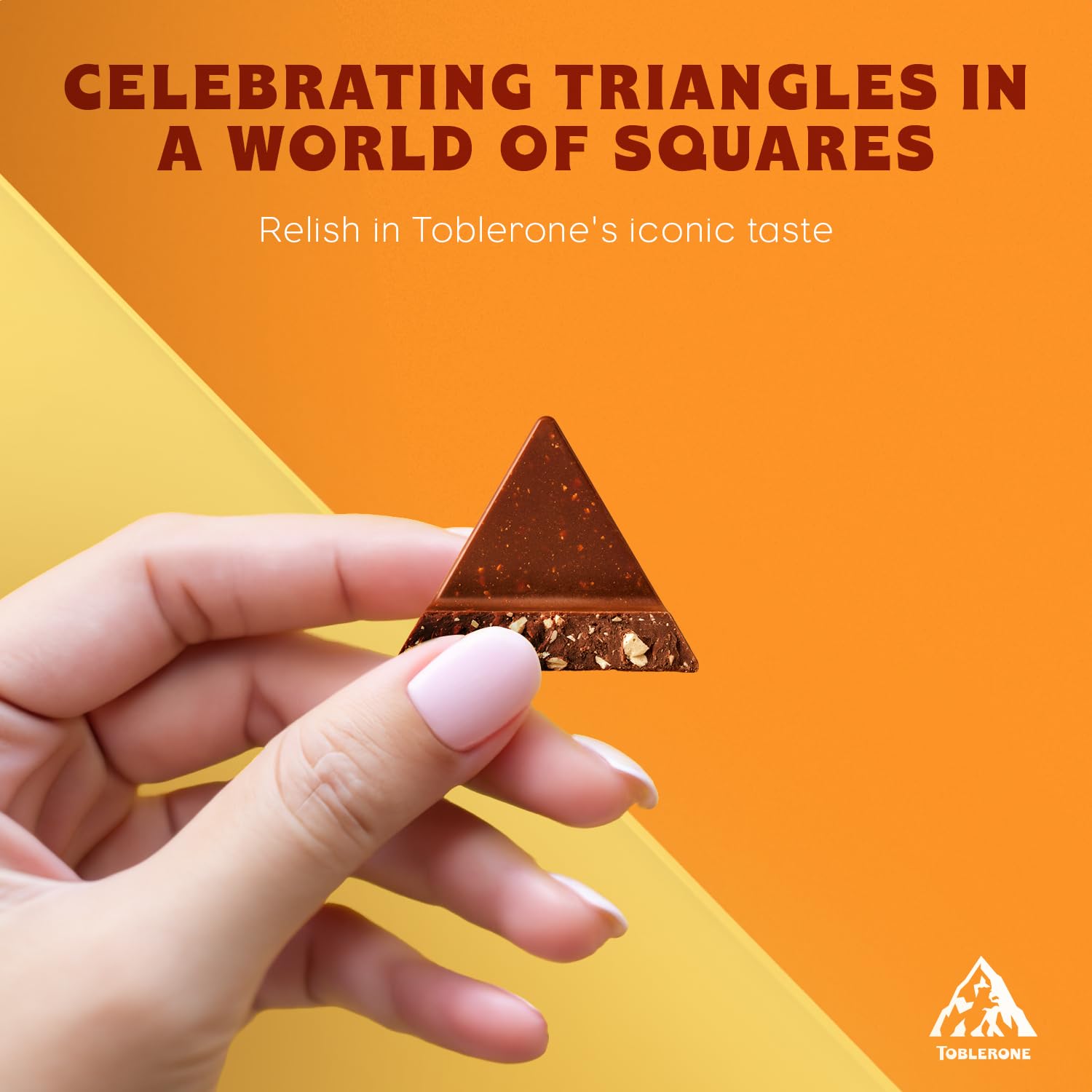 Toblerone Milk Chocolate Bar with Honey & Almond Nougat - 200g Gift Bar 6