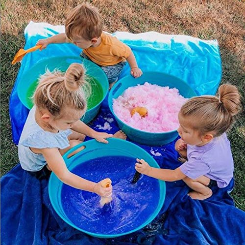 ZIMPLI Slime Play Blue - DIY Slime Kit for Kids, Reusable Sensory Activity Toy