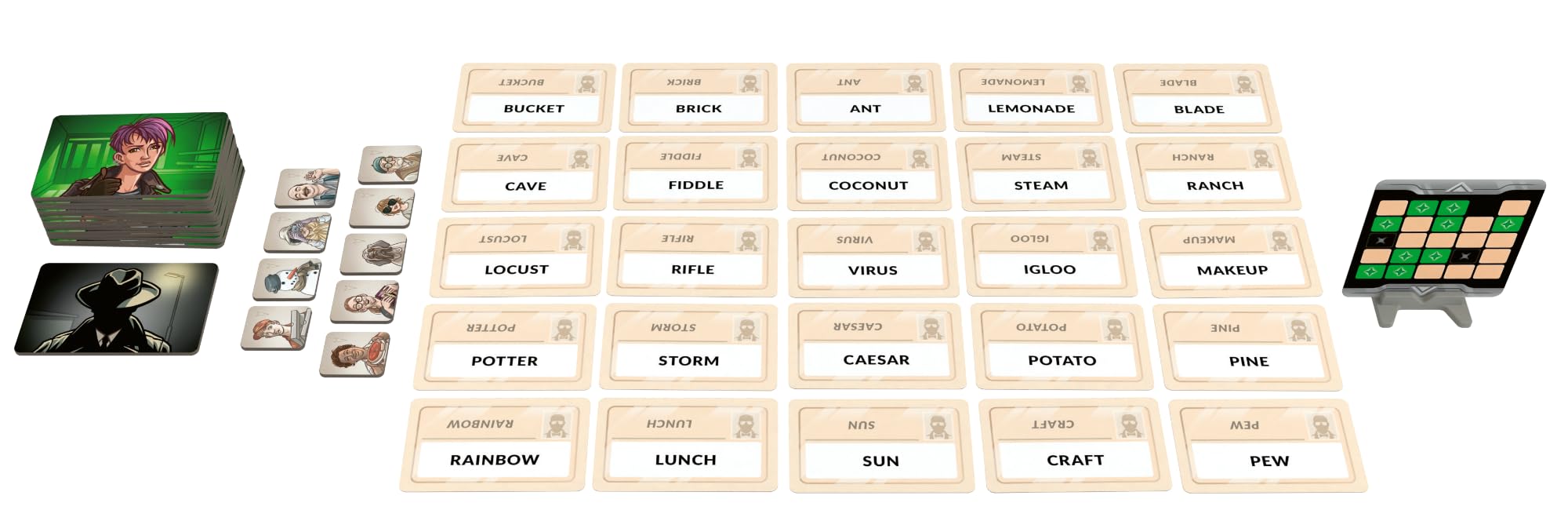CGE Czech Games Edition Codenames Duet (2nd Edition) - Cooperative Word Game | 2 Players | Ages 11+ 2