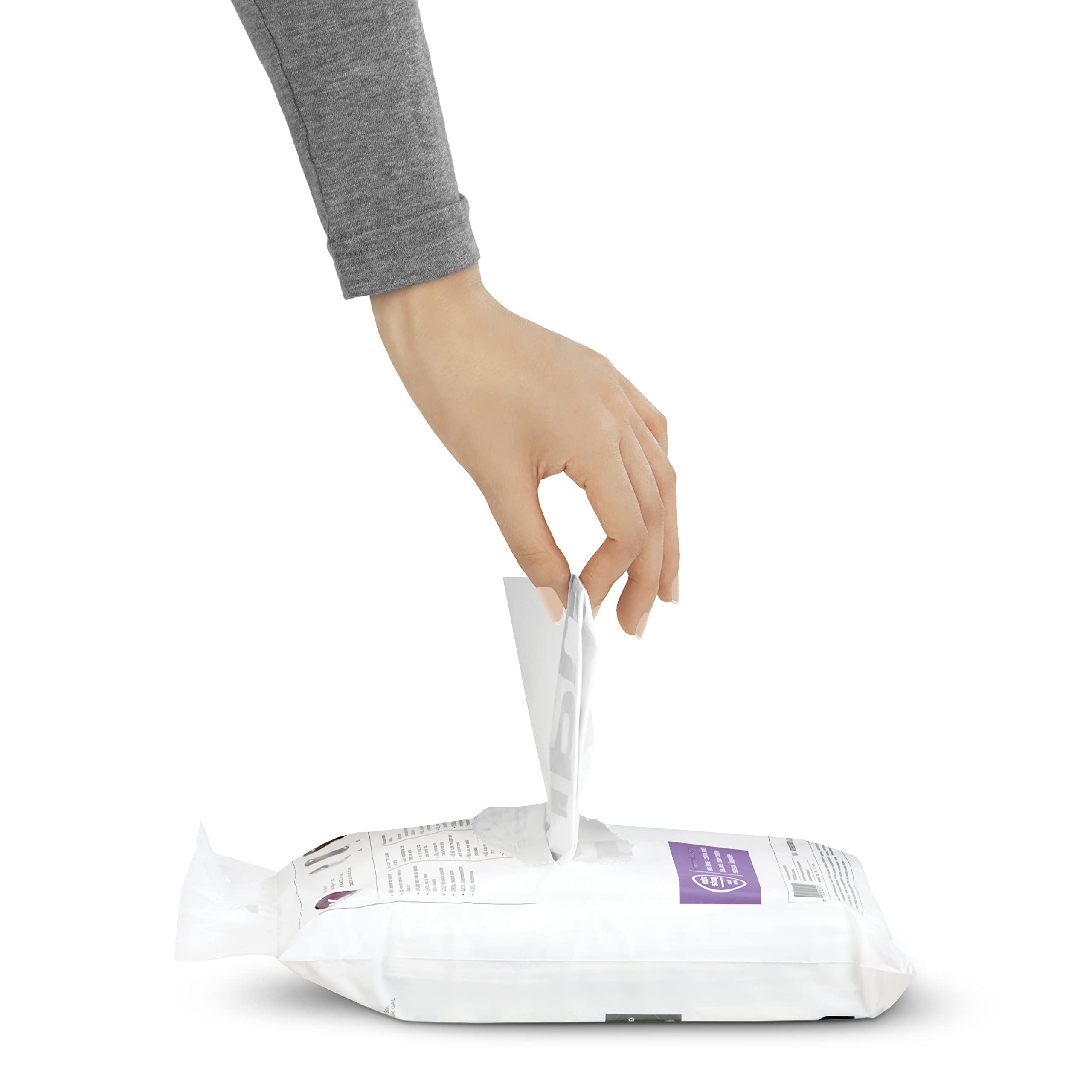 simplehuman CW0259 Code J Custom Fit Bin Liner - 60 Count Bulk Pack, White Plastic, 45 Litre 3