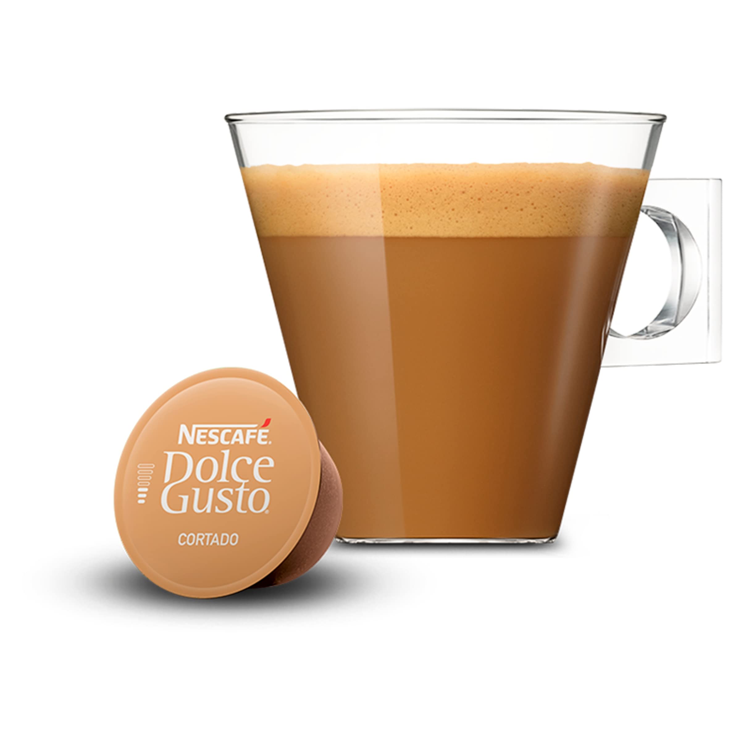 Nescafé Dolce Gusto Cortado Espresso Macchiato Coffee Pods - 16 Capsules 4