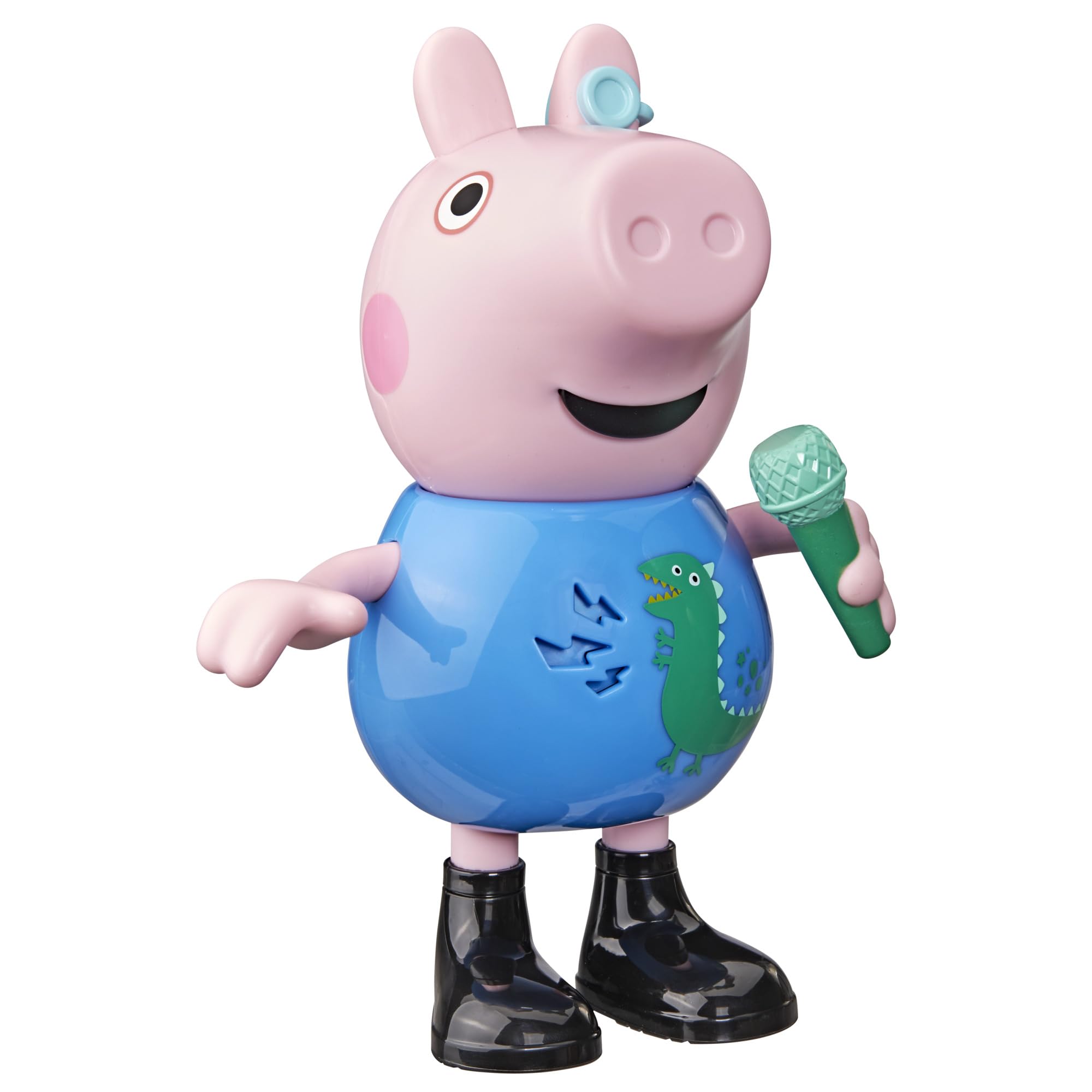 Peppa Pig Joke & Sing George 20-cm Figure - 50+ Sounds & Songs | Ages 3+