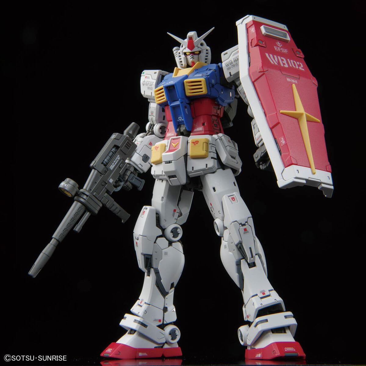 BANDAI SPIRITS Real Grade 1/144 RX-78-2 Gundam Ver. 2.0 Model Kit | Snap-Fit Plastic Figure 2