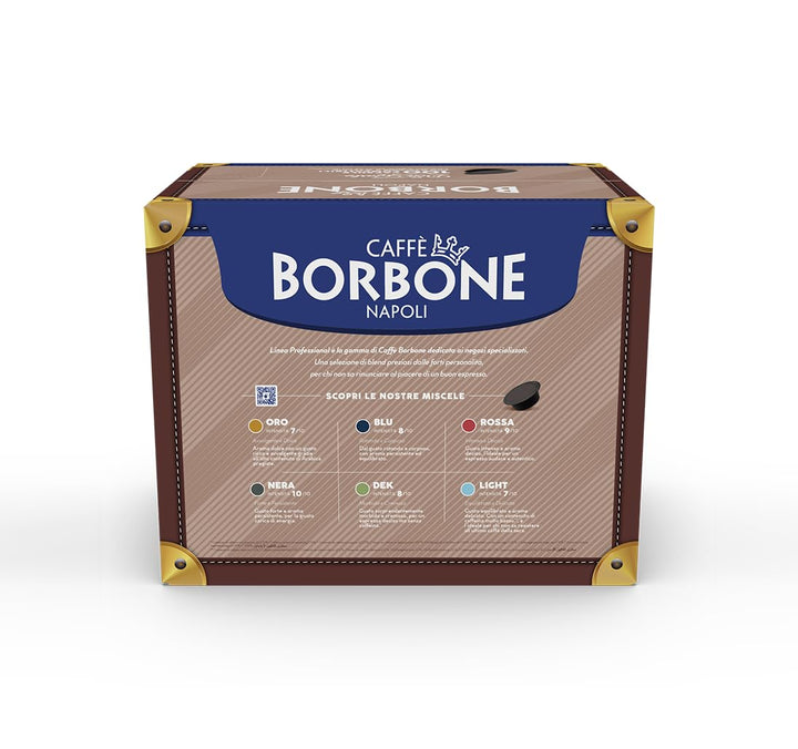 Caffè Borbone Don Carlo Black Coffee Blend - 100 Capsules for Lavazza A Modo Mio Machines