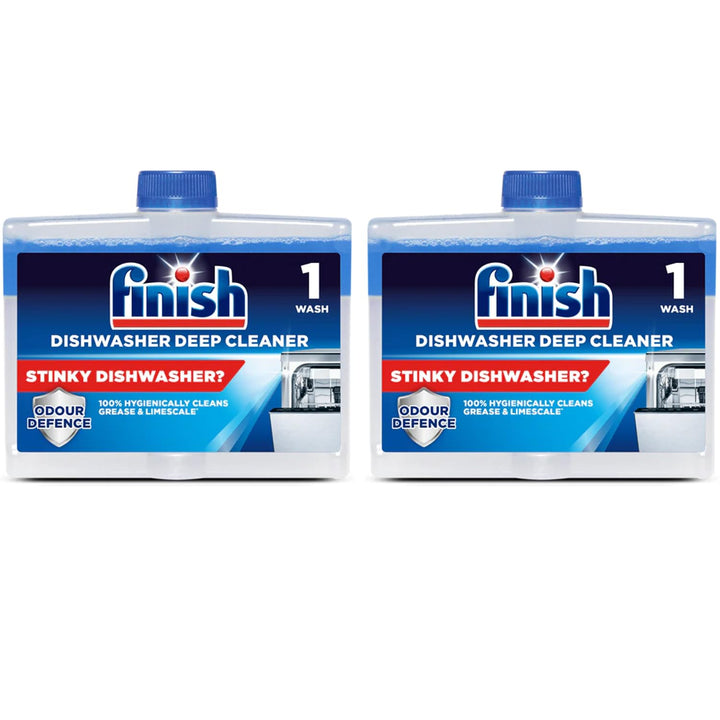 Finish - Dishwasher Cleaner Twin Pack (2 x 250 ml)