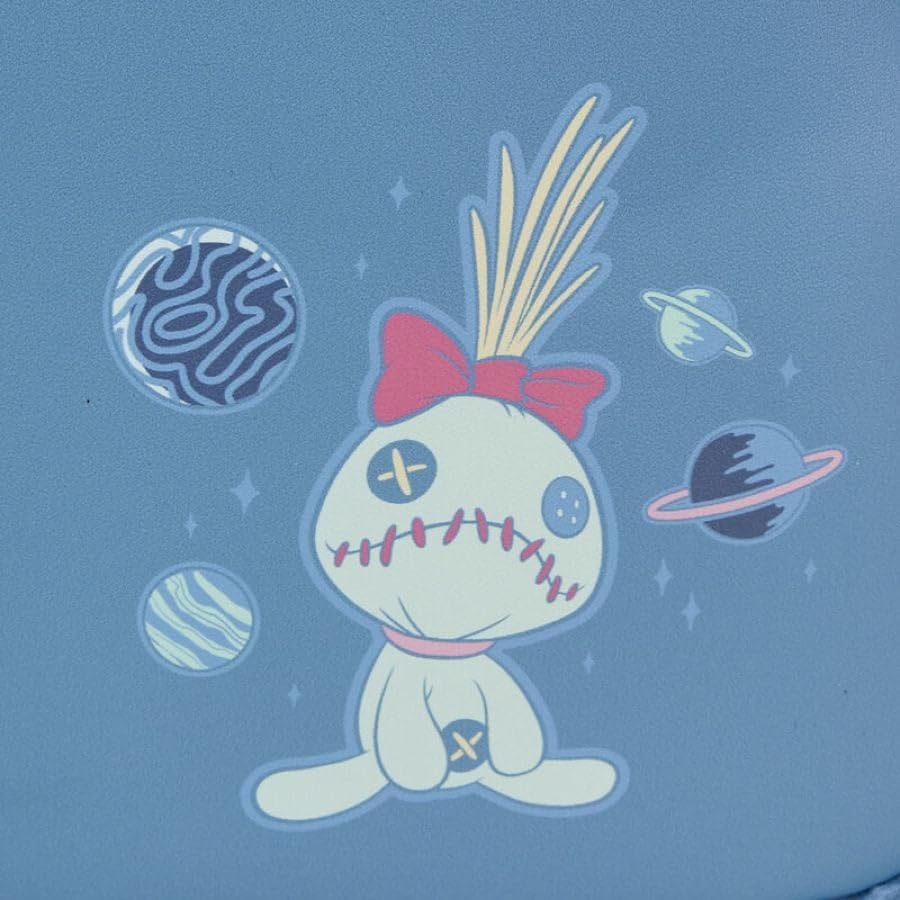 Loungefly Stitch Plush Pocket Mini Backpack 7