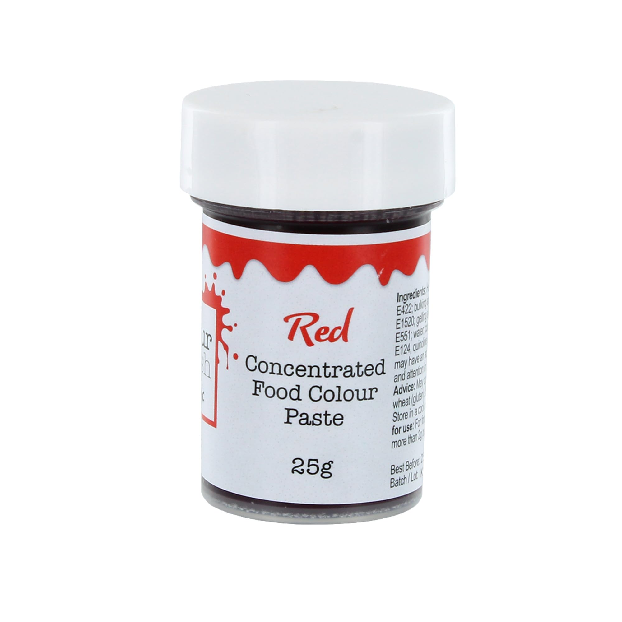 Colour Splash Concentrated Food Colouring Paste - Red | 25g Pot | Vibrant Edible Colour for Fondant & Buttercream 6