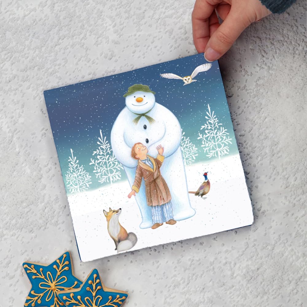 Anniversary House The Snowman Woodland Friends 3-Ply Lunch Napkins 33x33cm | Festive Christmas Party Serviettes | 20 Pack | PJ038 6