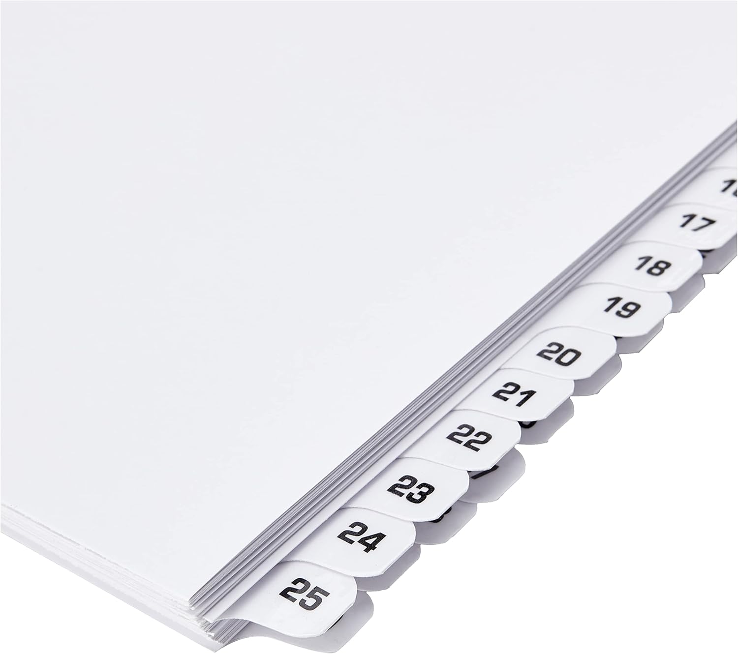 Q-Connect A4 1-50 Mylar Index (Pack of 10) 5