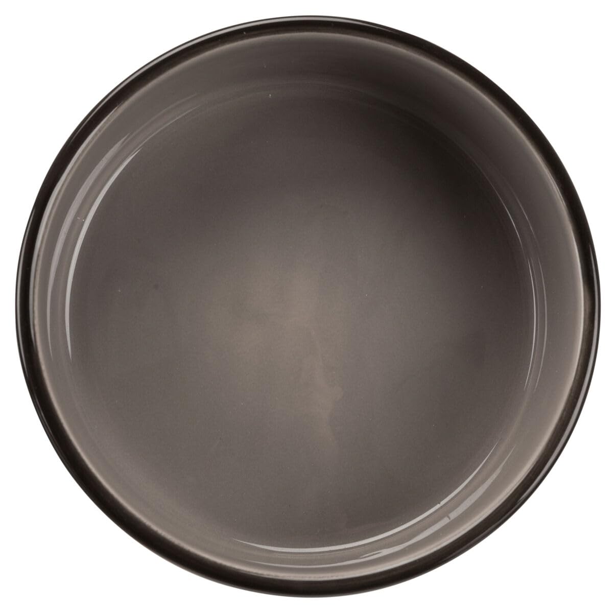 TRIXIE Ceramic Dog Bowl with Paw Prints | 1.4 Litre Capacity | 20cm Diameter | Assorted Color