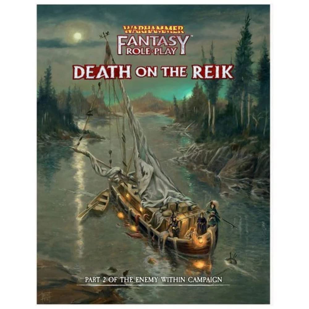 CUBICLE 7 WFRP Death on the Reik Enemy Within Vol 2 Gamebook | Paperback | English 1
