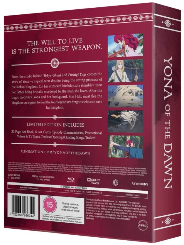 Yona of the Dawn: The Complete Series - Limited Edition [Blu-ray]