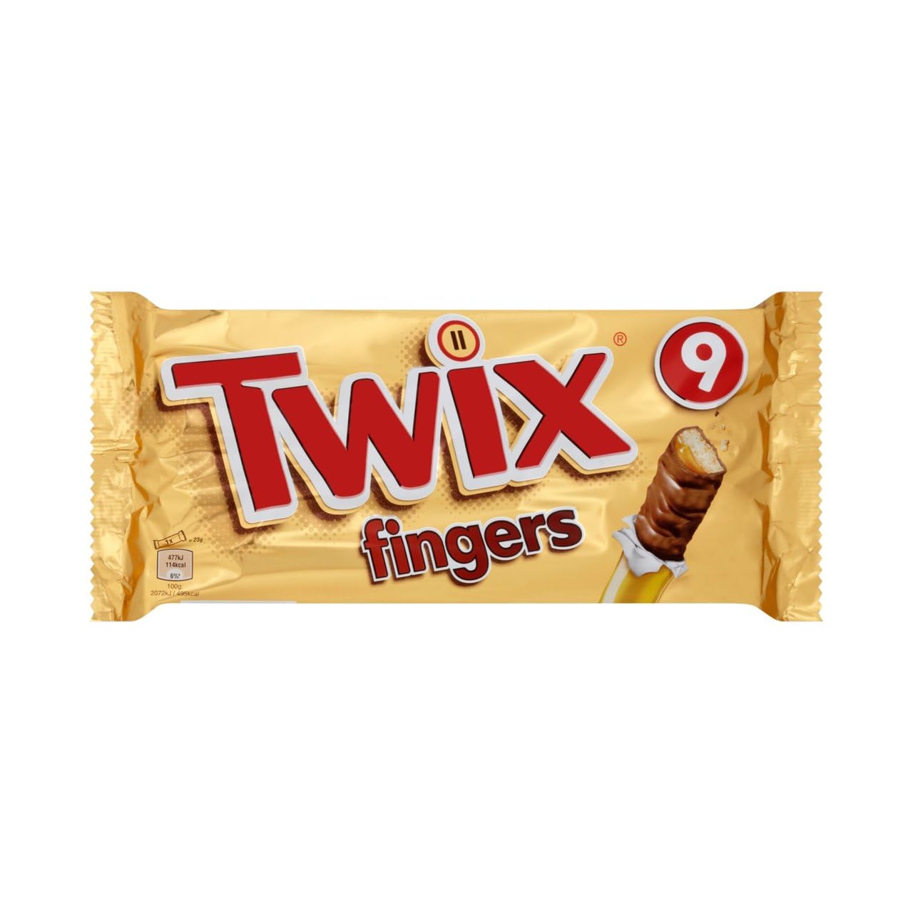 Twix Chocolate Bars, Caramel & Milk Chocolate Biscuits, 9 x 40g Multipack 2