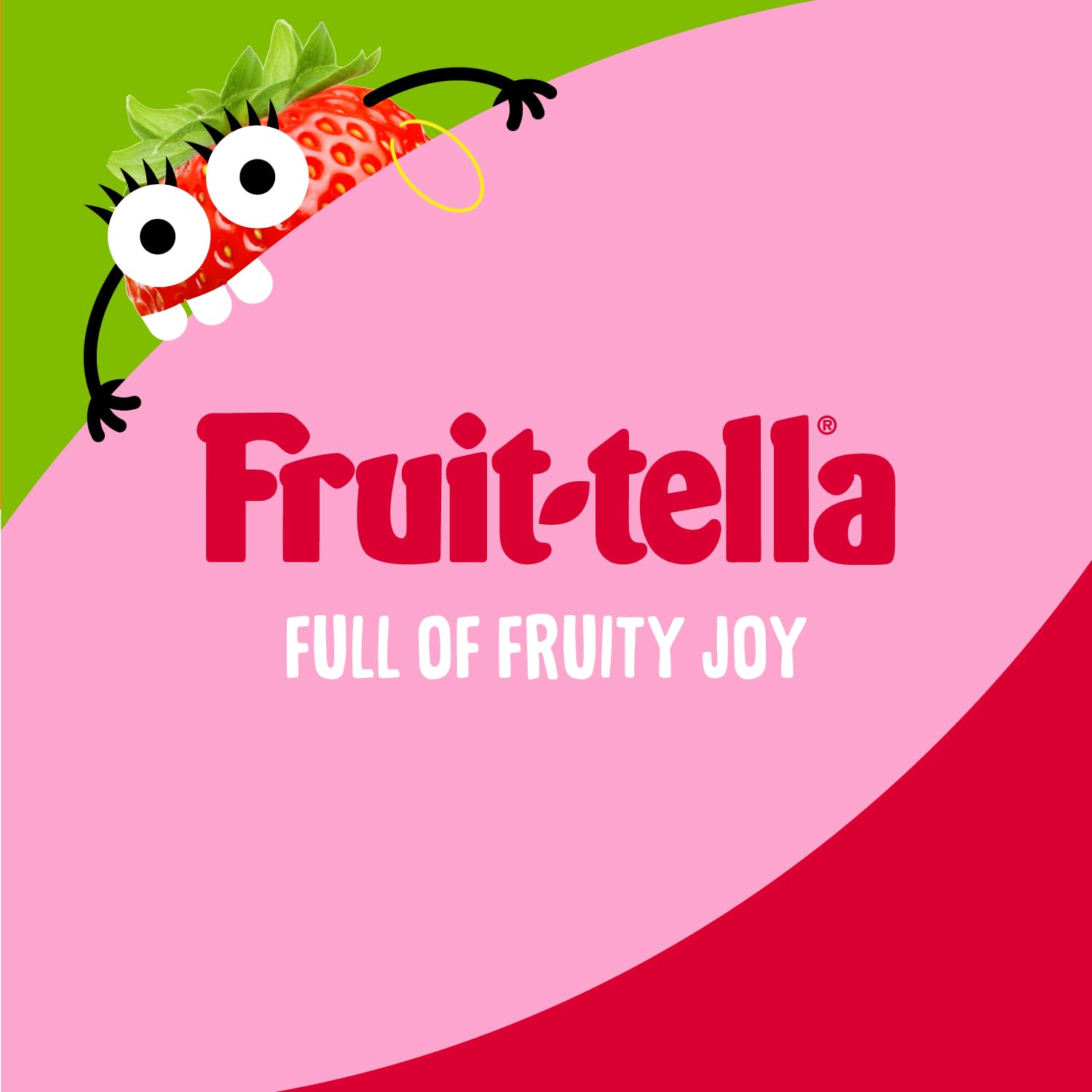 Fruittella Simply Strawberry Soft Chews - Vegan, Gluten-Free Fruit Flavoured Party Sweets 2