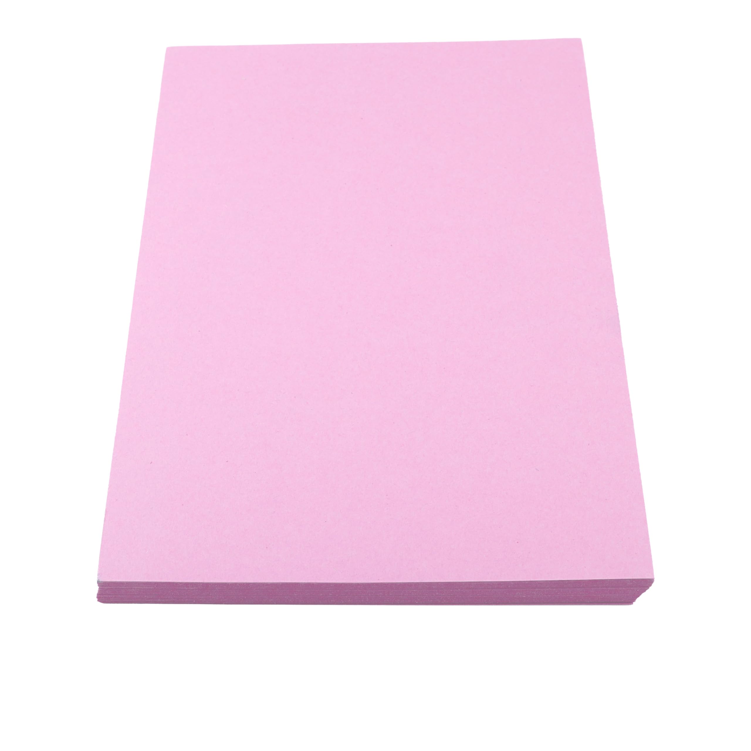 House of Card & Paper A4 80 GSM Coloured Paper - Pale Pink | 50 Sheets | Made in UK 1