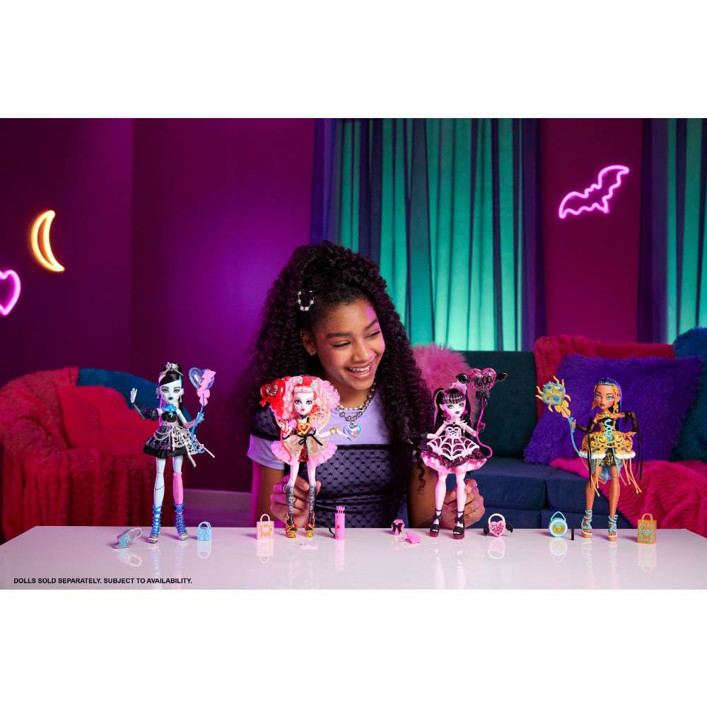 Monster High Cleo De Nile Scary Sweet Birthday Doll JBG76 | 11.4-inch Plastic Doll | Ages 4+ 2