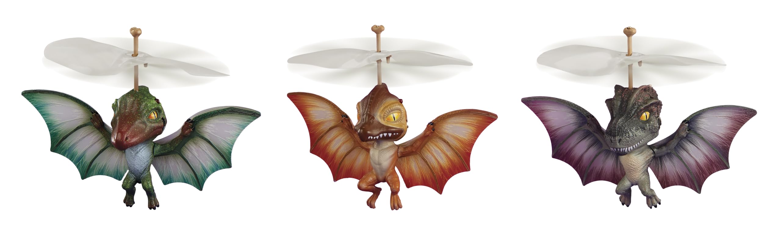 MGA Entertainment GrossMos Flying Dino Blue - Interactive Dinosaur Toy for Ages 6+