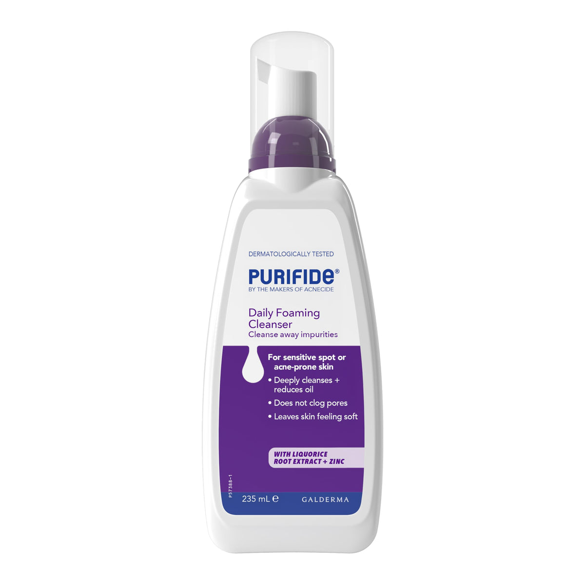 Purifide by Acnecide Daily Cleanser Acne Face Wash for Spot-Prone Skin - 235 ml