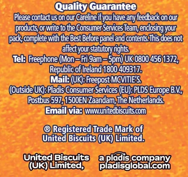 McVitie's Jaffa Cakes Original Chocolate Biscuits Twin Pack 2 x 10 Cakes