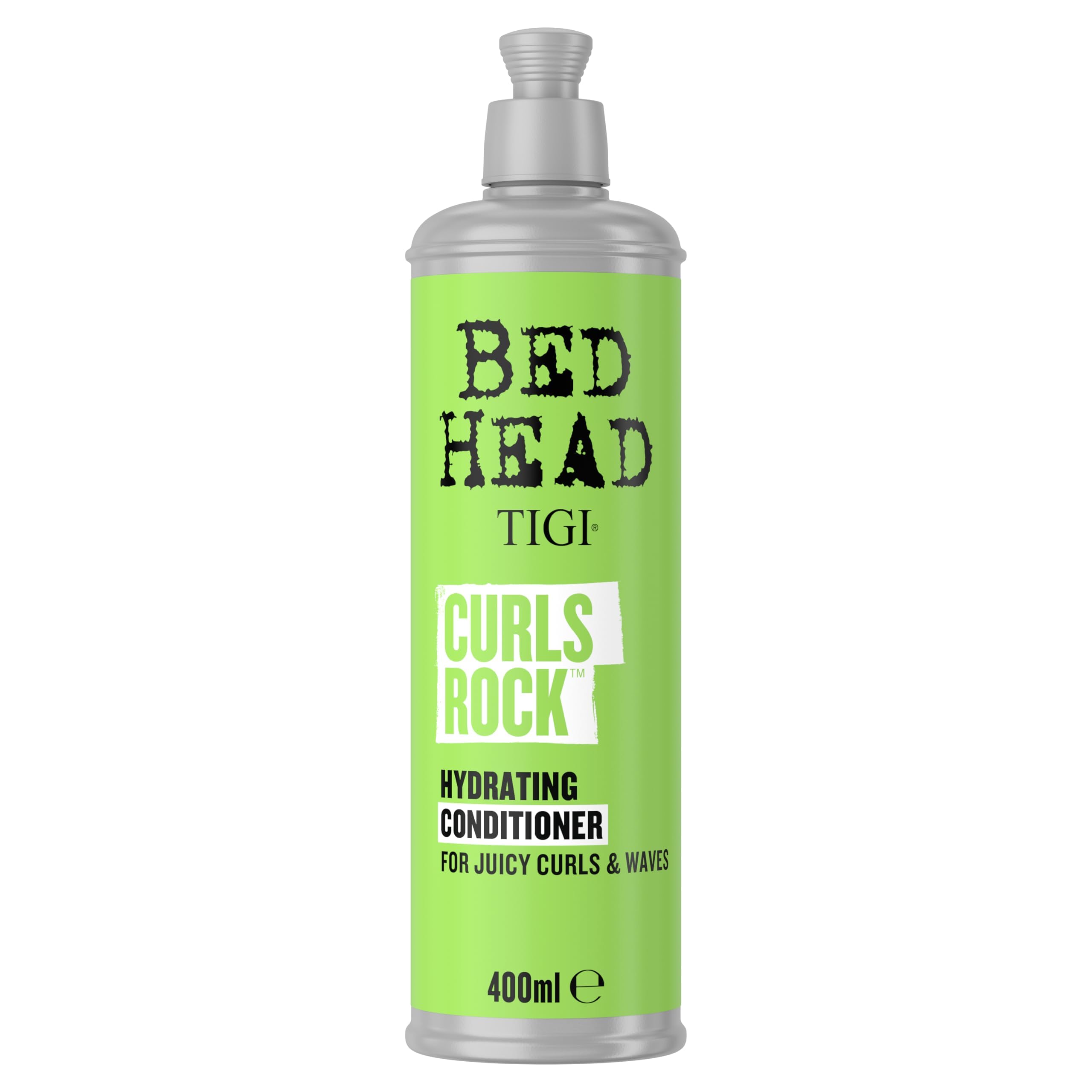 Bed Head by TIGI Curls Rock Hydrating Conditioner - Deep Moisturising, Detangling, Frizz Control | 400ml