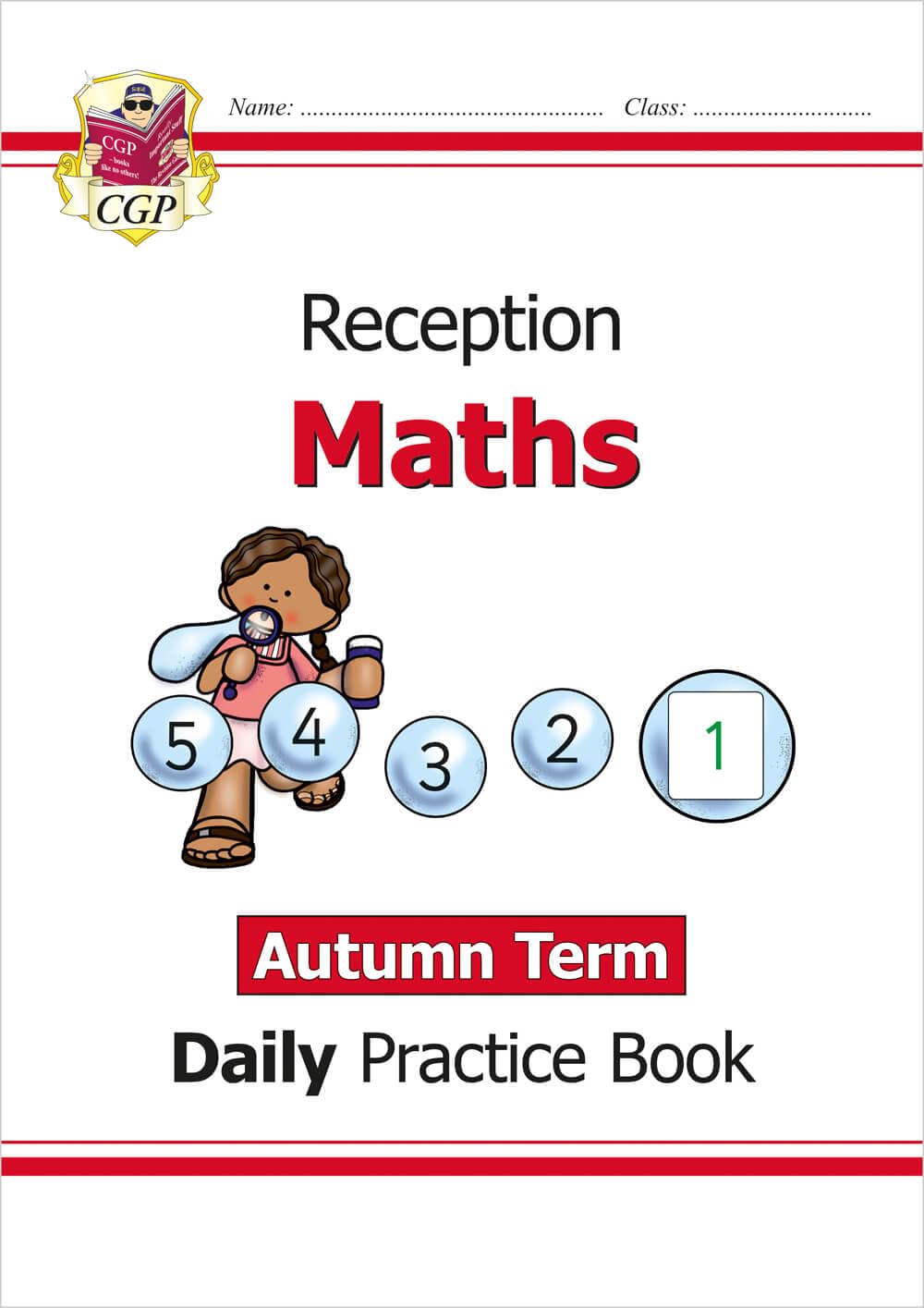 CGP Reception Maths Daily Practice Book - Autumn Term | Ages 4-6 | Paperback 1