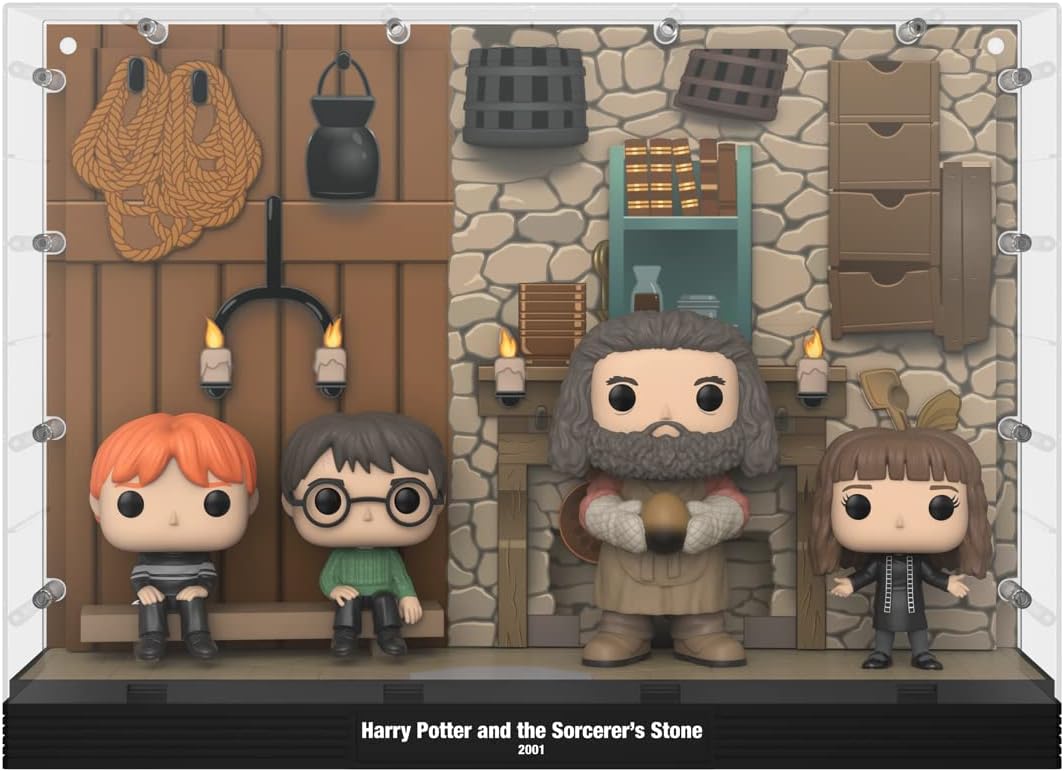 Funko POP! Moments Deluxe Harry Potter - Hagrid’s Hut Vinyl Collectible (70254)