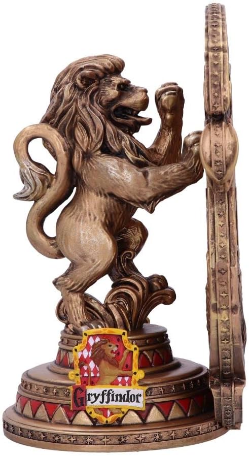 Nemesis Now Officially Licensed Harry Potter Gryffindor Bookend 20cm, Gold