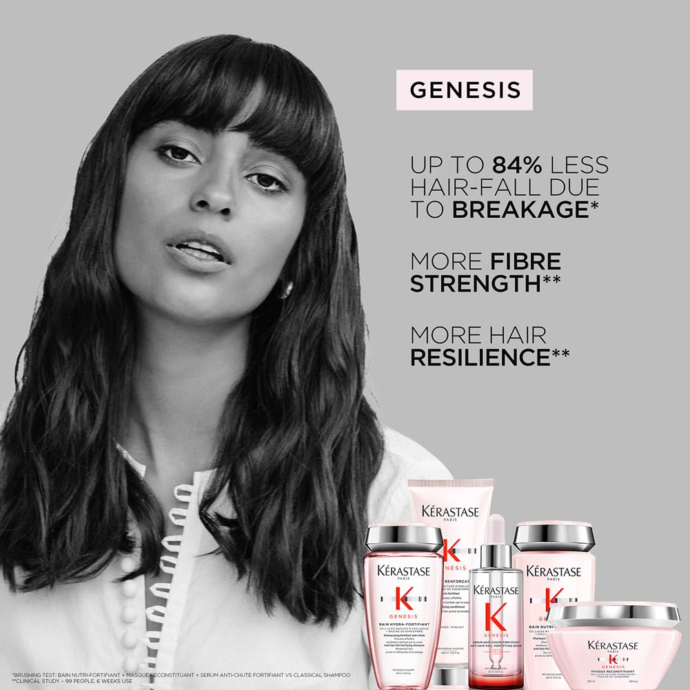 Kérastase Genesis Hair Serum - Nourishing & Fortifying Leave-In Conditioner (30g) 6