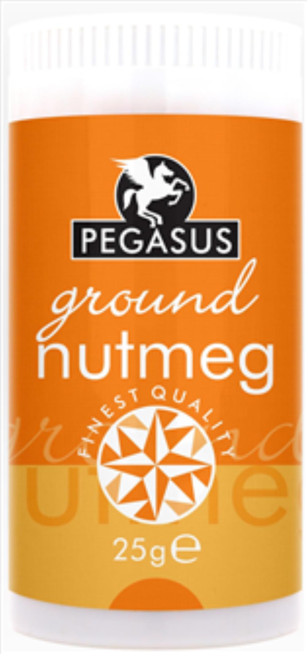 Pegasus Ground Nutmeg - Premium Aromatic Spice for Baking & Cooking | 25g Powder