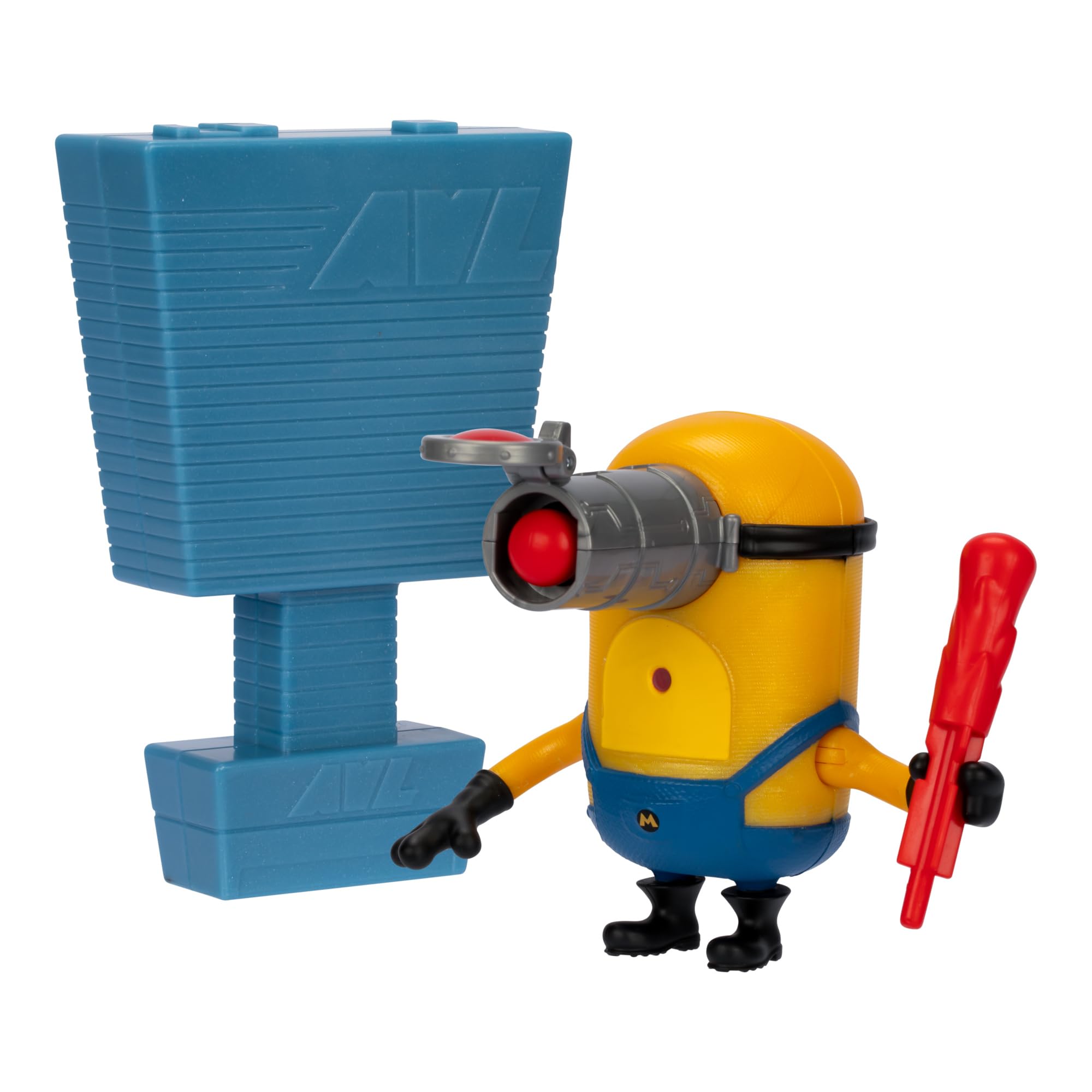 MINIONS Launch & Blast Mega Minion Mel Action Figure - Push-Activated Blaster Play Feature 5