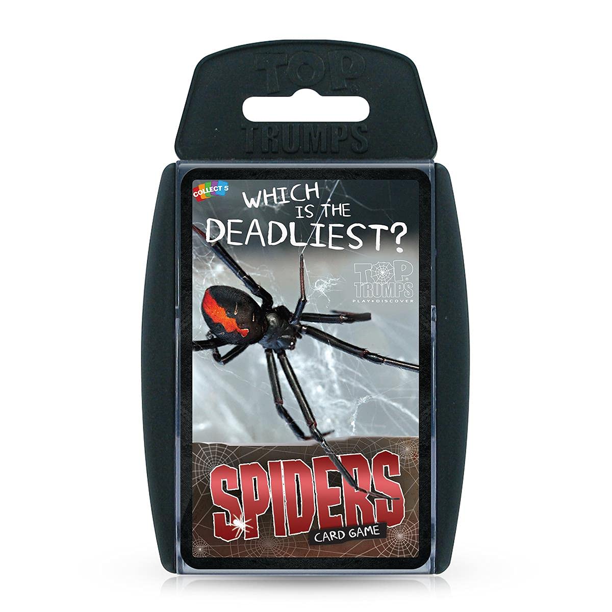 Top Trumps Spiders Classics Card Game - Ages 6+ | 2+ Players | Multicolor