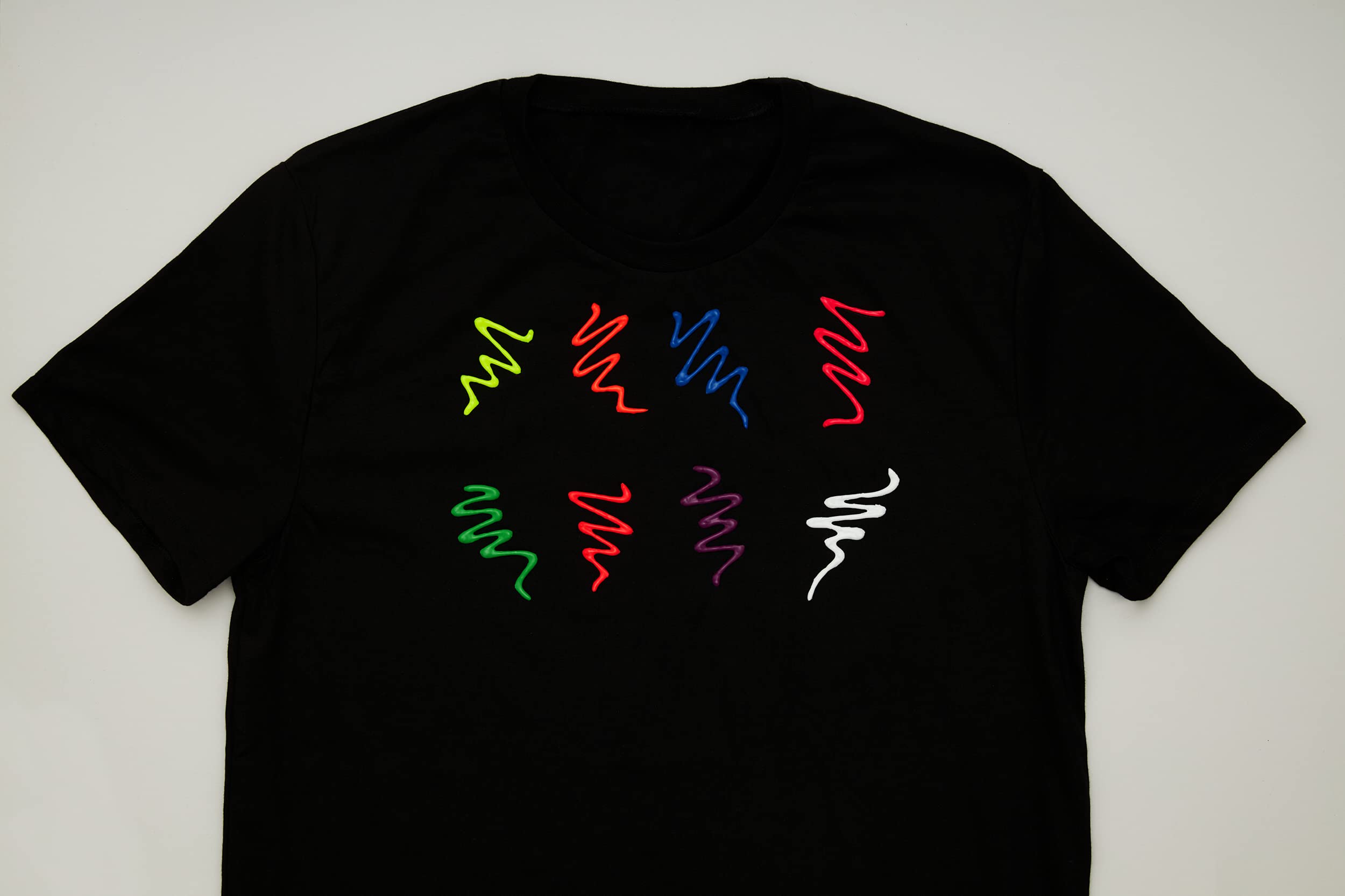 Moon Glow - Neon UV 3D Fabric Paint - 125ml - Intense Red 3