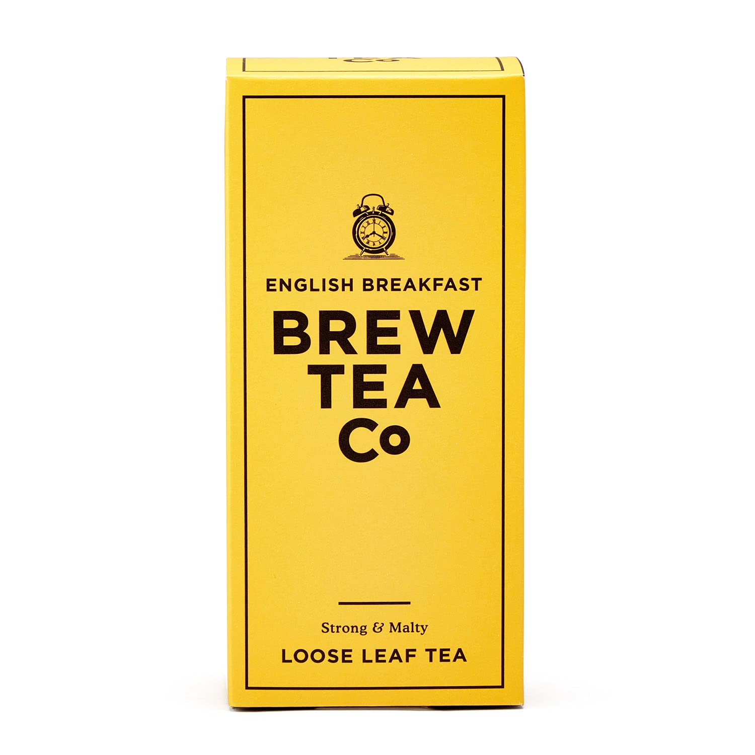 Brew Tea Co English Breakfast Loose Leaf Tea - Strong Malty Flavor | 113g Rolled Leaves 1