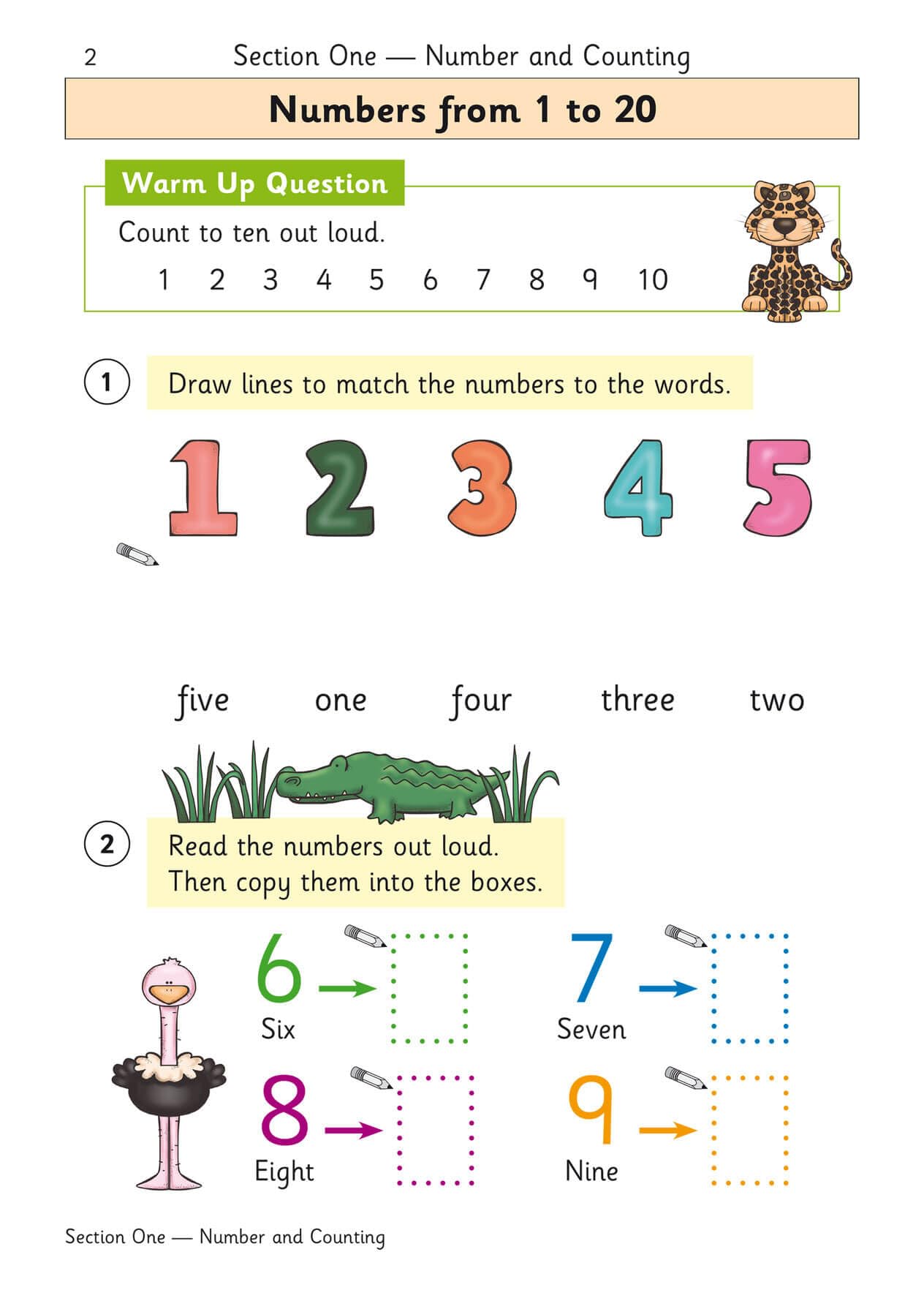 CGP Reception Maths Targeted Question Book - Ages 4-5 | Paperback | 48 Pages 2